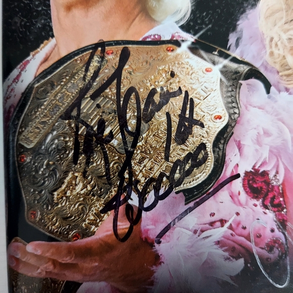 SIGNED BY RIC & CHARLOTTE FLAIR Second Nature : Legacy of Ric Flair - Picture 3 of 16